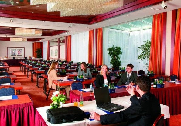 Einer der Konferenzräume des Best Western Queens Hotel in Karlsruhe.