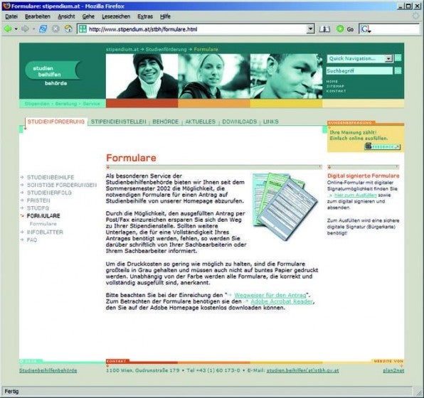 Die österreichische Website www.stipendium.at bietet Studenten umfassende Informationen zur Finanzierung ihres Studiums.