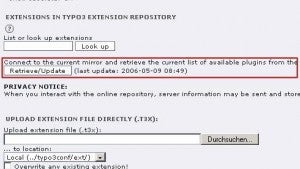 Problemstellen beim Update auf TYPO3 4.0 und die passenden Gegenmittel: Hindernisse kurz vor 4