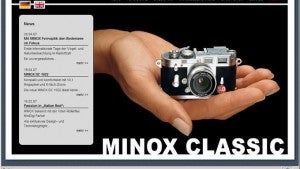 Kamerahersteller setzt auf Standardmodule: TYPO3 bei Minox