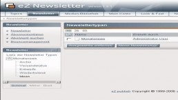Newsletter-Versand professionell und komfortabel: eZ Newsletter