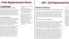 Typografische Möglichkeiten bei der Webseitengestaltung: sIFR3 Typografische Möglichkeiten bei der Webseitengestaltung: sIFR3