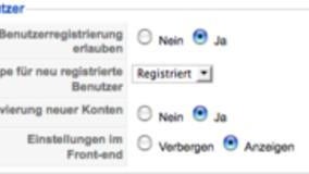 Gruppenrechte mit Bordmitteln und Erweiterungen, Ausblick auf Version 1.6: Benutzer verwalten in Joomla Gruppenrechte mit Bordmitteln und Erweiterungen, Ausblick auf Version 1.6: Benutzer verwalten in Joomla