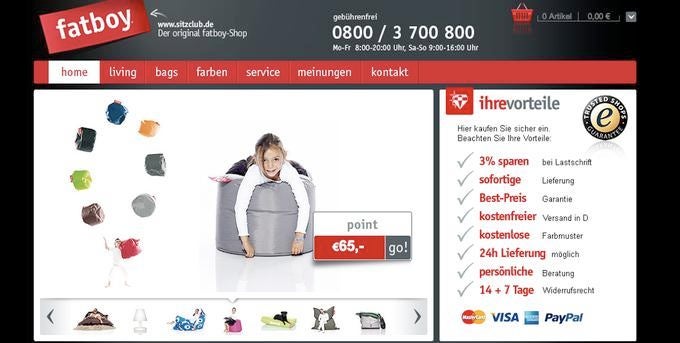 www.sitzclub.de - Gewinner des Usability-Awards - macht vieles richtig: Klares und professionelles Layout, Gütesiegel, Vorteilsargumentation und eingeblendete Telefonnummer sind die wichtigsten vertrauensbildenden Elemente. www.sitzclub.de - Gewinner des Usability-Awards - macht vieles richtig: Klares und professionelles Layout, Gütesiegel, Vorteilsargumentation und eingeblendete Telefonnummer sind die wichtigsten vertrauensbildenden Elemente.
