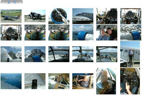 Vorschaubilder in goof_fotoboek. In der Großansicht können EXIF-Daten und Kommentare angezeigt sowie eine Diashow gestartet werden. Vorschaubilder in goof_fotoboek. In der Großansicht können EXIF-Daten und Kommentare angezeigt sowie eine Diashow gestartet werden.