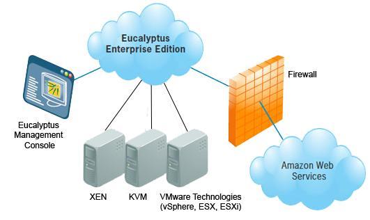 Mit der Open-Source-Software Eucalyptus lässt sich eine lokale Cloud-Infrastruktur aufbauen, die zudem noch kompatibel zu Amazons Cloud-Lösung ist.