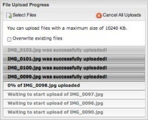 Automatische Abarbeitung der Datei-Warteschlange des neuen Uploaders