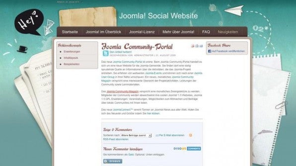 Joomla im Social Web: Twitter, Facebook und Co. an Joomla anbinden