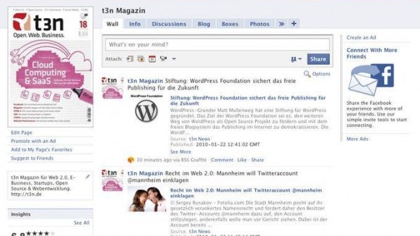 Das Blogsystem an Facebook, Twitter und andere anbinden: WordPress und Social Networks Das Blogsystem an Facebook, Twitter und andere anbinden: WordPress und Social Networks