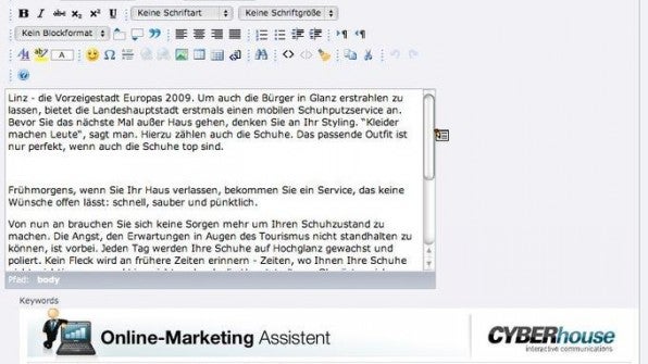 Das Content Management System als Schaltzentrale fürs Online-Marketing: Marketing-Aufgaben im CMS erledigen Das Content Management System als Schaltzentrale fürs Online-Marketing: Marketing-Aufgaben im CMS erledigen