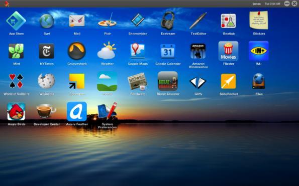 Desktop im Browser: Carbyn ist ein HTML5-Betriebssystem und bildet einen klassischen Desktop ab – der sich mit jedem HTML5-fähigen Browser in jedem beliebigen „echten“ Betriebssystem aufrufen lässt.