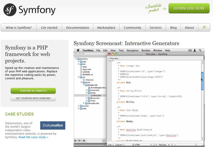 Symfony2 setzt stark darauf, bewährte Lösungen anderer Frameworks zu übernehmen und kann damit eine hohe Qualität vorweisen. Symfony2 setzt stark darauf, bewährte Lösungen anderer Frameworks zu übernehmen und kann damit eine hohe Qualität vorweisen.