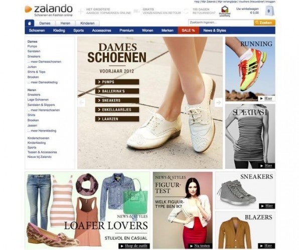 Zalando agiert mittlerweile auch erfolgreich in den Niederlanden, Italien, Frankreich, Großbritannien, Österreich und der Schweiz. Zalando agiert mittlerweile auch erfolgreich in den Niederlanden, Italien, Frankreich, Großbritannien, Österreich und der Schweiz.