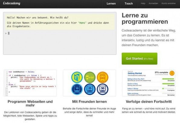 Wer heute Dinge lernen will, wird im Netz fündig – zum Beispiel bei der Codecademy. Die Frage ist: Wovon muss man eigentlich alles Ahnung haben?