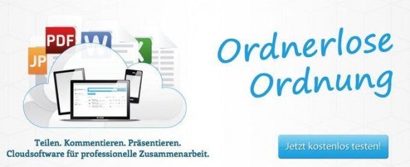 Der deutsche Anbieter CenterDevice setzt auf eine ordnerlose Struktur und kann gängige Dateiformate im Web darstellen.