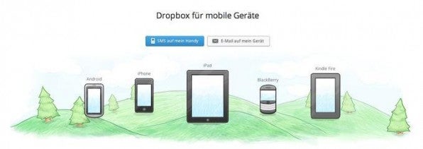 Platzhirsch Dropbox punktet unter anderem damit, dass der Dienst nahezu alle relevanten Mobilplattformen unterstützt. Platzhirsch Dropbox punktet unter anderem damit, dass der Dienst nahezu alle relevanten Mobilplattformen unterstützt.