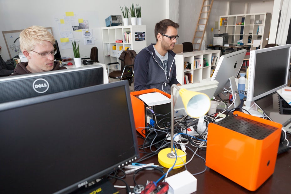 Das Team von Protonet sitzt im Betahaus in Hamburg.