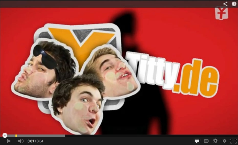 Das deutsche Comedy-Trio Y-Titty hat bereits über eine Million Channel-Abonenten und ist damit eines der erfolgreichsten Formate auf YouTube.