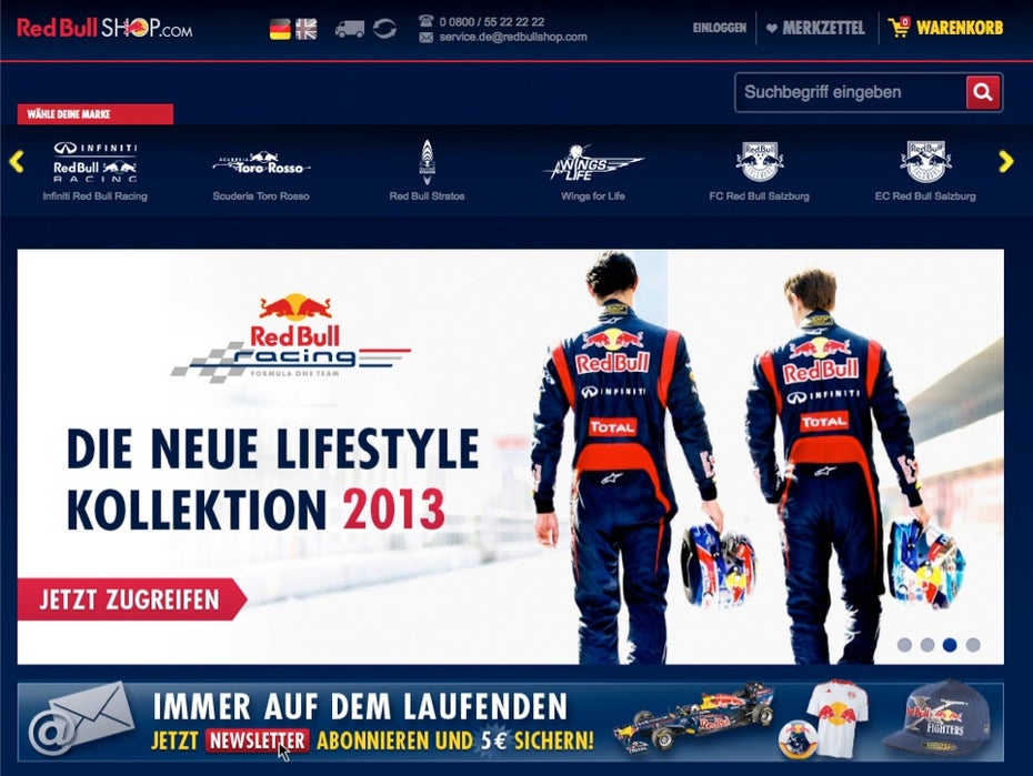 Red Bull setzt für den eigenen Fanartikel-Shop auf commercetools Grid, eine Plattform, die in der Cloud skaliert.