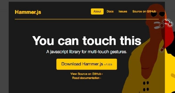 Mit Hammer.js lassen sich Multi-Touch-Gesten in Web-Applikationen einbauen. jQuery ist für den Einsatz von Hammer.js nicht nötig.