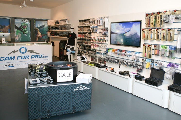 Oftmals wirken Shop-in-Shops wie ein Fremdkörper. camforpro.com passt hingegen perfekt in einen Skate-Shop.