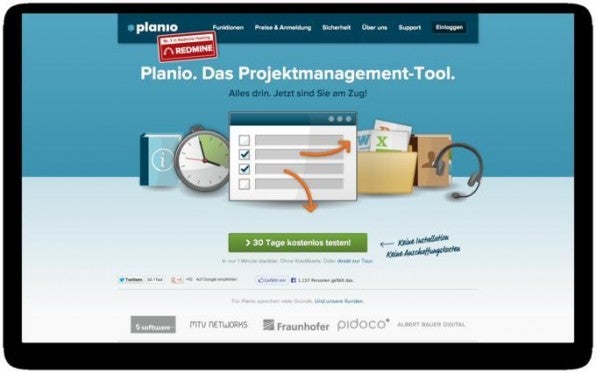 Planio bietet eine ganzheitliche Projekt-Management-Software, die auf dem quelloffenen System Redmine basiert und eine Vielzahl von Diensten vereint. 