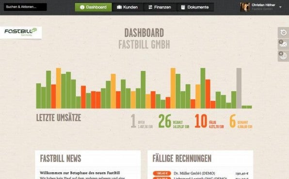 Die Zeiten, als Business-Lösungen langweilig und hässlich waren, sind vorbei. Moderne SaaS-Tools wie das Invoicing-Tool Fastbill glänzen mit ansprechenden Benutzeroberflächen und sind so leicht zu bedienen wie eine Consumer-App. 