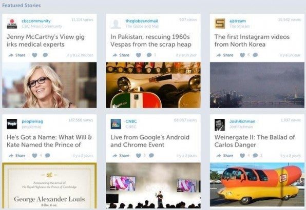 Mit Tools wie Storify lassen sich Inhalte relativ einfach kuratieren und bei Facebook und Twitter teilen.