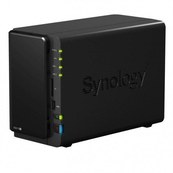 NAS-Systeme wie die DiskStation DS213 von Synology sind optimal für das zentralisierte Backup von mehreren Arbeitsplatzrechnern geeignet.