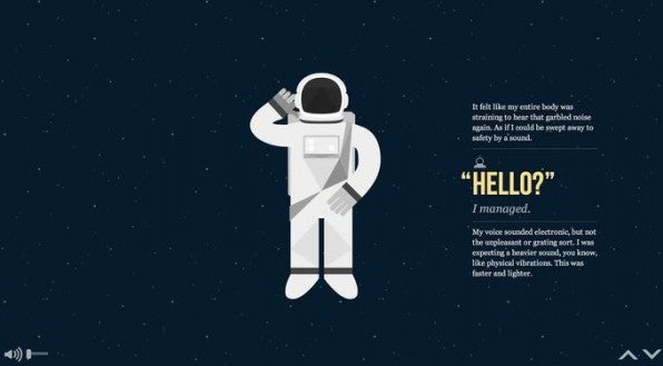 Interactive Storytelling: Die Website „Nasa Prospect“ zieht die Nutzer über eine interaktive Geschichte in ihren Bann. Interactive Storytelling: Die Website „Nasa Prospect“ zieht die Nutzer über eine interaktive Geschichte in ihren Bann.