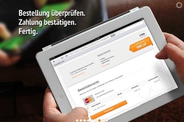 ClickandBuy ermöglicht wie andere Anbieter auch einen vereinfachten Check-out.