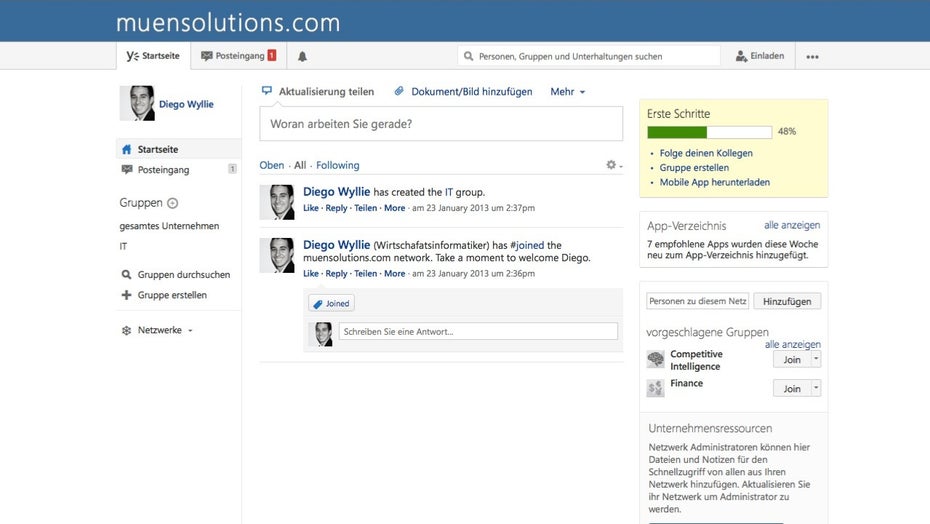 Yammer gilt als Pionier der Social-Enterprise-Tools. 2012 hat Microsoft das Tool übernommen.