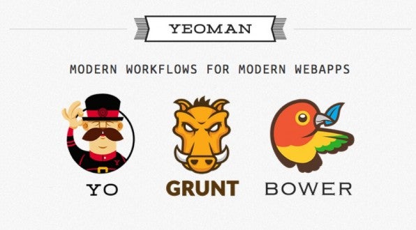 Yeoman basiert auf den Tools Grunt und Bower und hilft Frontend-Entwicklern bei wiederkehrenden Aufgaben