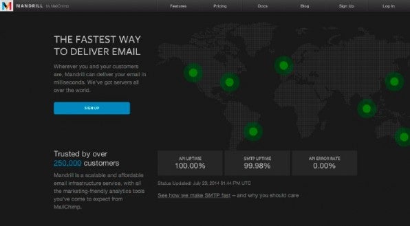 Mandrill von MailChimp ermöglicht das Versenden von transaktionalen Mails und die gleichzeitige Nutzung der hochskalierbaren Plattform.