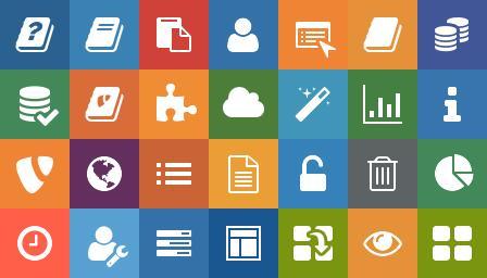 Die neuen App-Icons im Backend ersetzen die Modul-Icons, dienen der Übersichtlichkeit und machen das CMS zudem auch deutlich Tablet-freundlicher. Die neuen App-Icons im Backend ersetzen die Modul-Icons, dienen der Übersichtlichkeit und machen das CMS zudem auch deutlich Tablet-freundlicher.