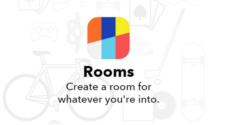 Mit der App Rooms können Unternehmen virtuelle Räume einrichten, in die sie auch Nicht-Facebook-User einladen können, etwa um exklusive Informationen mit Markenbotschaftern zu teilen. (Screenshot: rooms.me)
