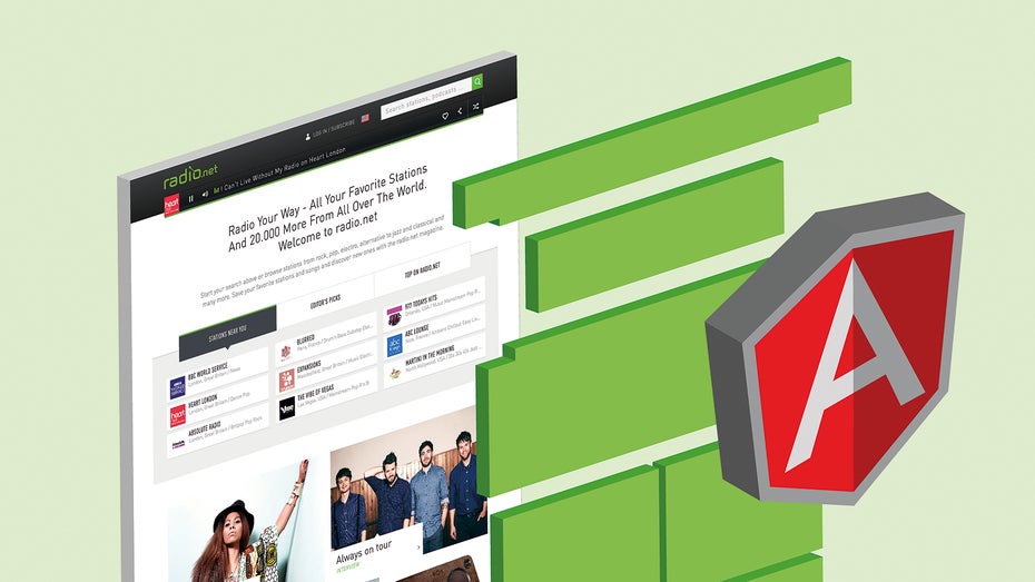 AngularJS in der Praxis: Neues Frontend für radio.de AngularJS in der Praxis: Neues Frontend für radio.de