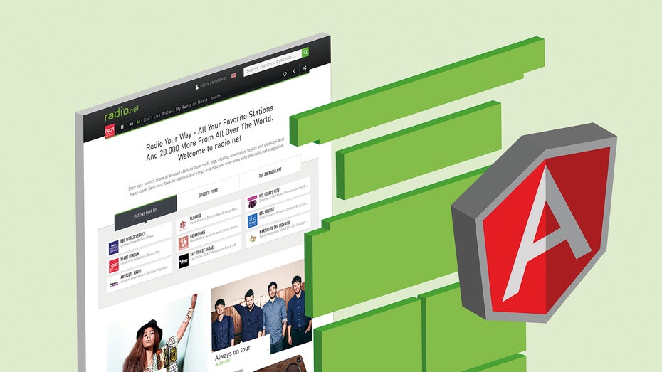 AngularJS in der Praxis: Neues Frontend für radio.de