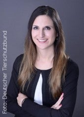 Lea Schmitz vom Deutschen Tierschutzbund. Lea Schmitz vom Deutschen Tierschutzbund.