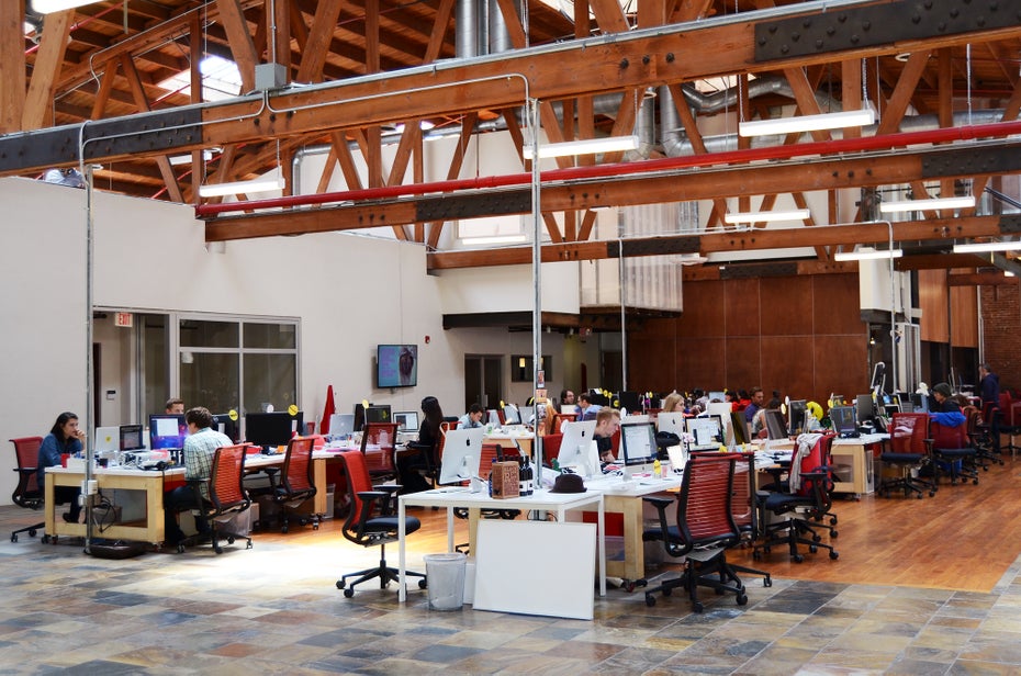 Das Büro in Los Angeles: BuzzFeed gehörte zu den Ersten, die die Medienbranche mit digitalem Startup-Flair aufgepeppt haben.