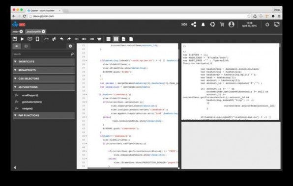 Wer mit Qipster arbeitet, erhält unter anderem einen vollständigen Code-Editor, der für die Arbeit mit PHP und JavaScript ausgelegt ist. Noch ist das Tool in der Beta-Phase und kann deshalb kostenlos getestet werden. Wer mit Qipster arbeitet, erhält unter anderem einen vollständigen Code-Editor, der für die Arbeit mit PHP und JavaScript ausgelegt ist. Noch ist das Tool in der Beta-Phase und kann deshalb kostenlos getestet werden.