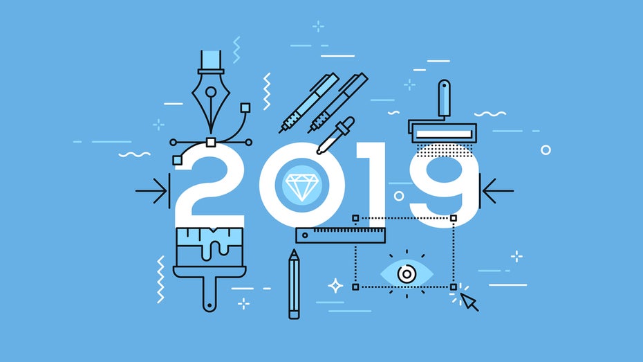 Dieses Jahr knallt’s! Die wichtigsten Trends im Webdesign 2019
