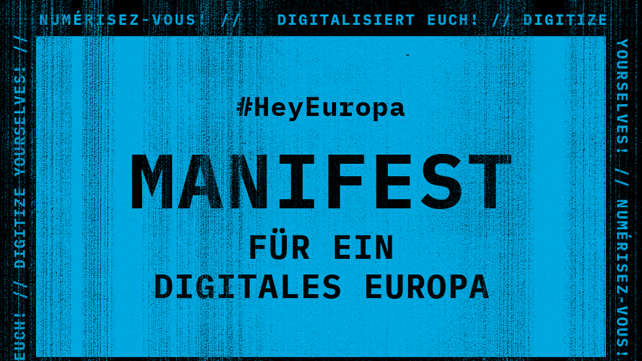 Digitales Manifest: Wie Europa die Digitalisierung positiv gestalten kann