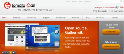 Open Source Shopsystem: TomatoCart