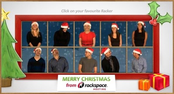 Weihnachtskarten 2010: Rackspace <a title=