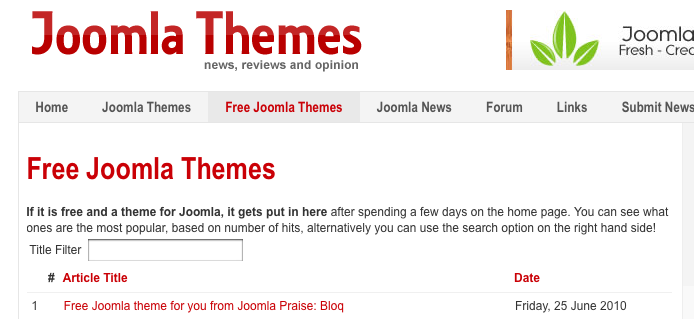 Joomla-Templates: Aus England kommen zahlreiche freie Templates.