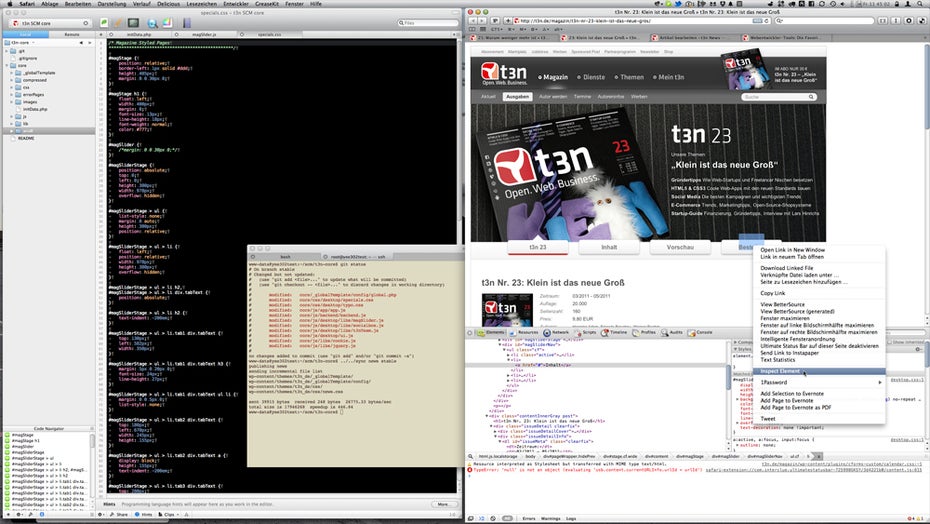 Hier spielt die echte Musik: HTML, CSS, PHP, git und vieles mehr Hier spielt die echte Musik: HTML, CSS, PHP, git und vieles mehr