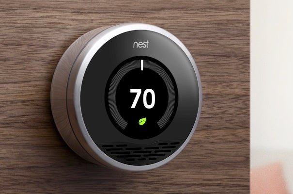 Das "Nest"-Thermostat stellt sich auf die Gewohnheiten seines Nutzers ein. (Foto: Nest)