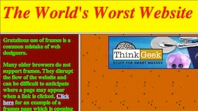 Die schlechteste Website der Welt – alles was man falsch machen kann