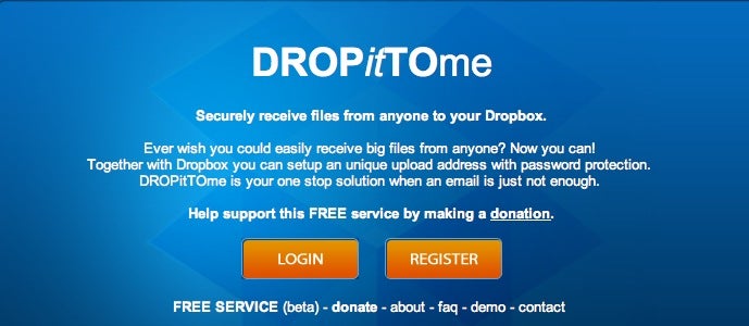 dropbox drop it to me